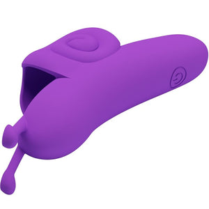 Pretty Love – Snail puissant stimulateur de doigts violet