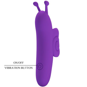 Pretty Love – Snail puissant stimulateur de doigts violet