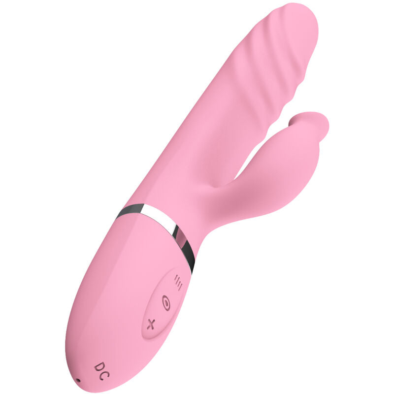 ARMONY - VIBRADOR &amp; STRUSTING MET LENGUA EFECTO CALOR ROSA