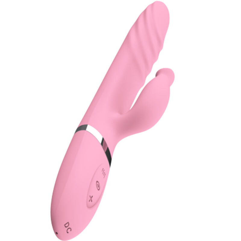 ARMONY - VIBRADOR &amp; STRUSTING MET LENGUA EFECTO CALOR ROSA