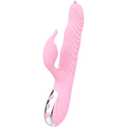 ARMONY - MARCIA VIBRADOR &amp; THRUSTING DOBLE LENGUA EFECTO CALOR ROSA