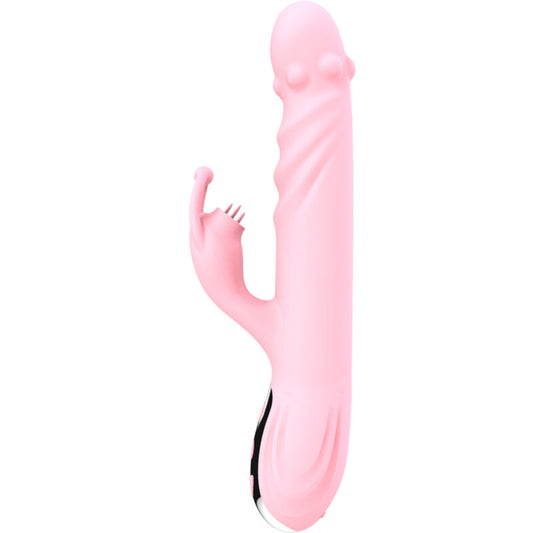 ARMONY - FULLY TONGUE VIBRADOR WITH LENGTH ESTIMULADORA EFFECTO CALOR ROSA