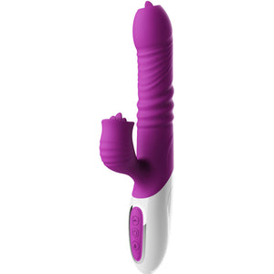 Armony – Vibrateur double langue et effet chaleur violette