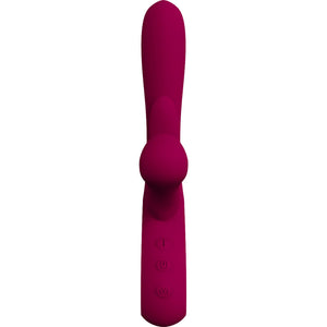 Armony – Vibrateur impact swing & double stimulateur modèle 1 bordeaux