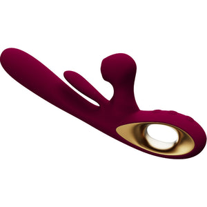 Armony – Vibrateur impact swing & double stimulateur modèle 1 bordeaux