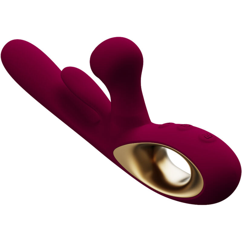 ARMONY - IMPACT SWING VIBRADOR &amp; ESTIMULADOR DUAL MODEL 1 BURDEOS