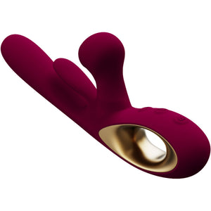 Armony – Vibrateur impact swing & double stimulateur modèle 1 bordeaux