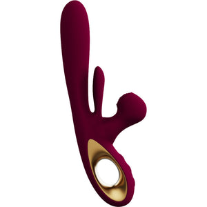 Armony – Vibrateur impact swing & double stimulateur modèle 1 bordeaux