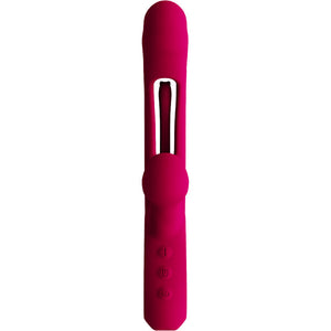 Armony – Vibrateur impact swing & double stimulateur modèle 2 bordeaux