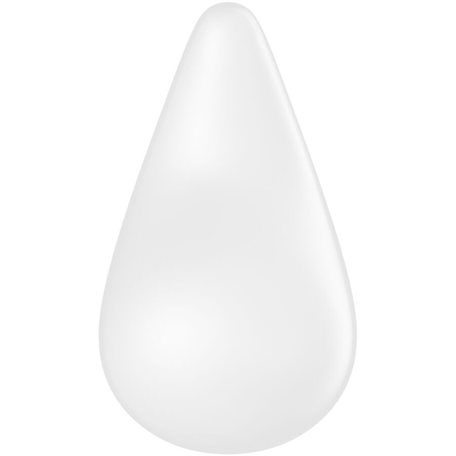 TEVREDENHEID - DAUWDROP VIBRADOR LAY-ON BLANCO