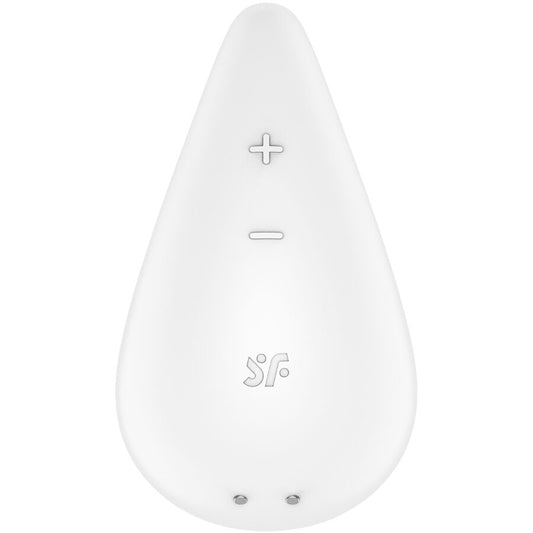 SATISFYER - VIBRATEUR DEW DROP LAY-ON BLEU