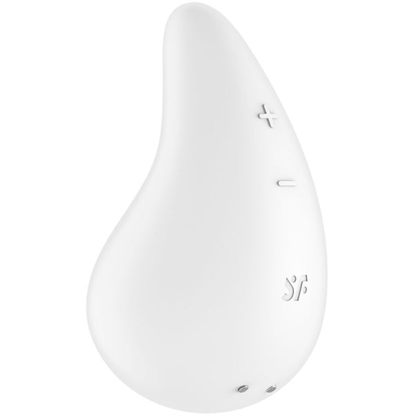 Satisfyer – Vibrateur dew drop lay-on bleu