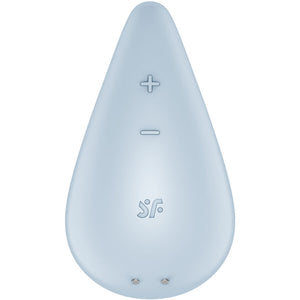 Satisfyer – Vibrateur dew drop lay-on bleu