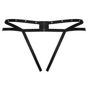 Livco Corsetti Fashion – String nomade sans crotchless noir