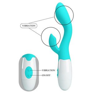 Pretty Love – Vibrateur brighty g-spot vert aqua