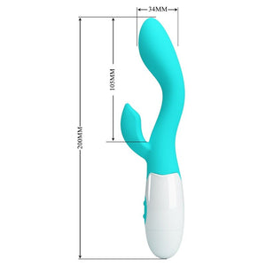 Pretty Love – Vibrateur brighty g-spot vert aqua