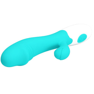 Pretty Love – Vibrateur snappy g-spot vert aqua