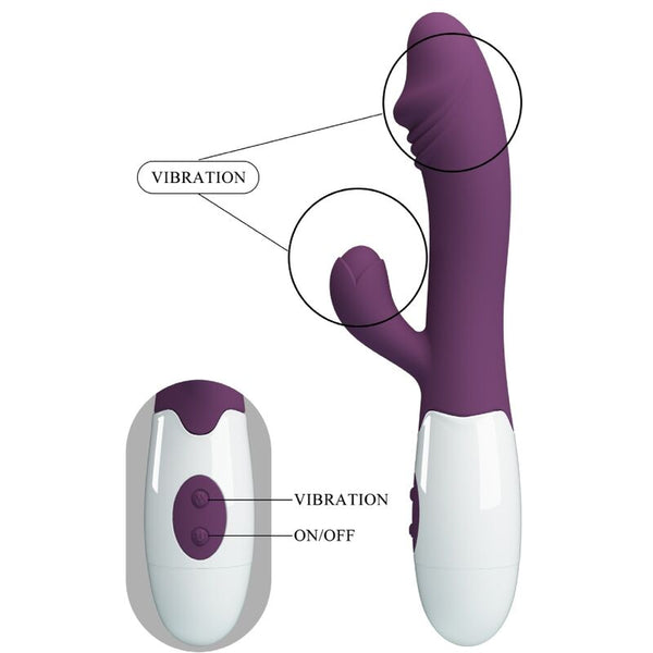 Pretty Love – Vibrateur snappy g-spot violet