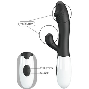 Pretty Love – Vibrateur snappy g-spot noir