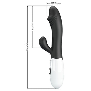 Pretty Love – Vibrateur snappy g-spot noir