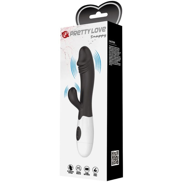 Pretty Love – Vibrateur snappy g-spot noir