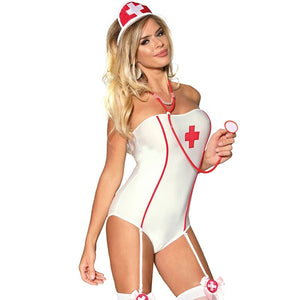 Subblime – Costume dinfirmière sexy avec teddy