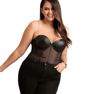 Subblime – Body noir bretelles chaîne