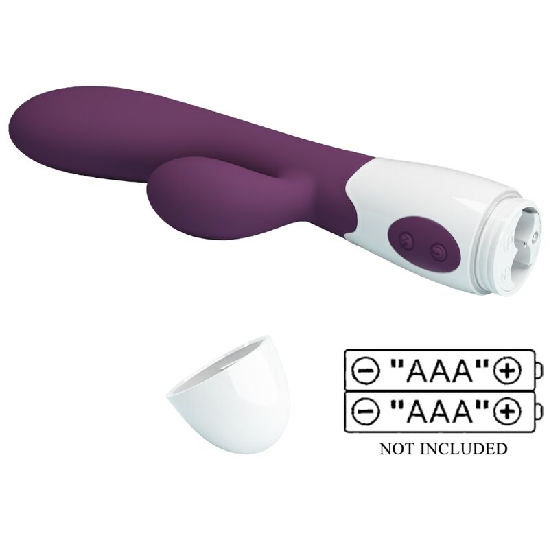 PRETTY LOVE - ALVIS VIBRADOR RABBIT &amp; PUNTO G MORADO