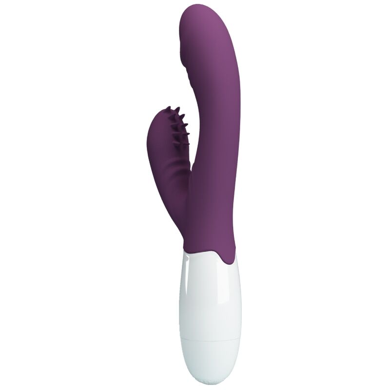 PRETTY LOVE - ANDRE VIBRADOR RABBIT &amp; ESTIMULADOR PUNTO G MORADO