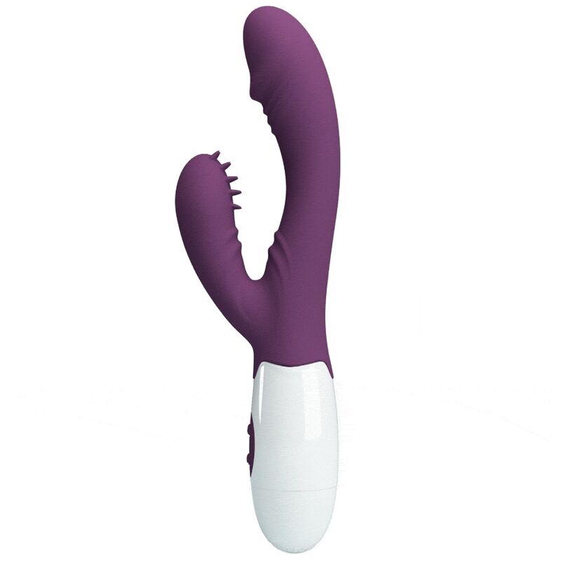 PRETTY LOVE - ANDRE VIBRADOR RABBIT &amp; ESTIMULADOR PUNTO G MORADO
