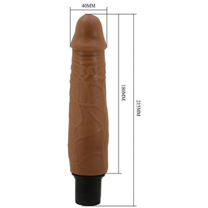 Pretty Love – Waldorf vibrateur réaliste 18 cm -o- 4 cm