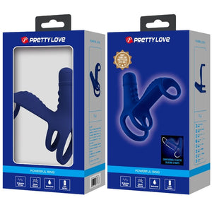Pretty Love – Anneau vibrant elish avec extension bleu