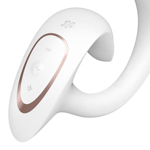 Satisfyer – G for goddess 1 vibrateur lapin blanc