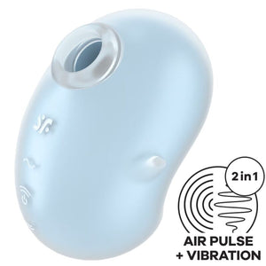 Satisfyer – Cutie ghost vibrateur poser bleu clair