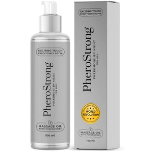 PheroStrong – Huile de massage de nuit pour homme 100 ml