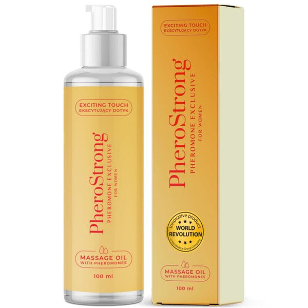 PheroStrong – Huile de massage exclusive pour femmes 100 ml