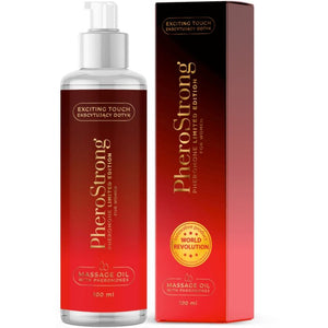 PheroStrong – Huile de massage édition limitée pour femme 100 ml