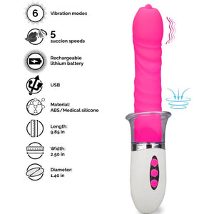 Armony – Vibrateur liberty & poussée avec langue