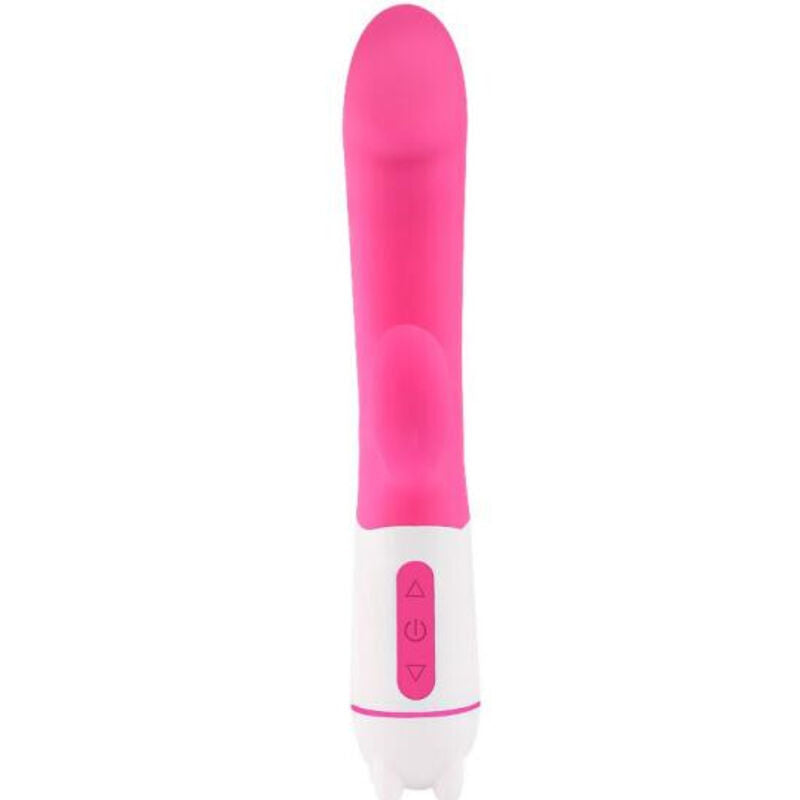ARMONY - HAPPY VIBRADOR &amp; RECHARGEABLE ESTIMULATOR FUCSIA
