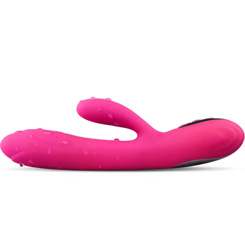 ARMONY - FLEXIBELE VIBRADOR &amp; ESTIMULATOR EFECTO CALOR FUCSIA