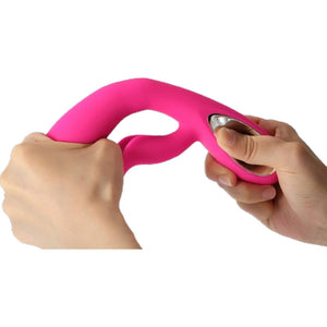 Armony – Vibrateur daro & stimulateur anneau de tirage fuchsia
