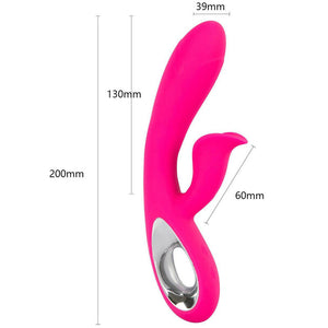 Armony – Vibrateur daro & stimulateur anneau de tirage fuchsia