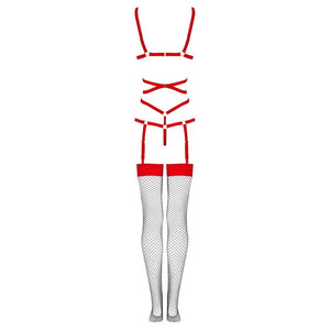 Livco Corsetti Fashion – Thiara lc 20213 ensemble corps + bas rouge