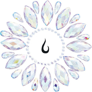 Leg Avenue – Bijou de corps adhésif fluer