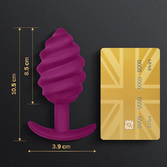 G-VIBE - GPLUG TWIST 2 ANAL PLUG MORADO