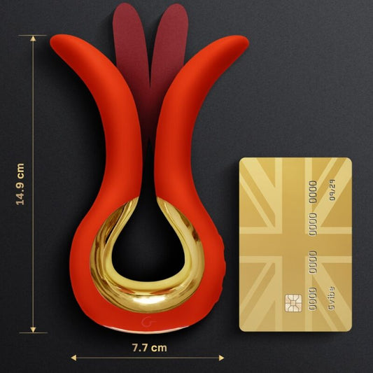 G-VIBE - GVIBE MAXI VIBRADOR WITH FLEXIBLE PUNTAS CORAL