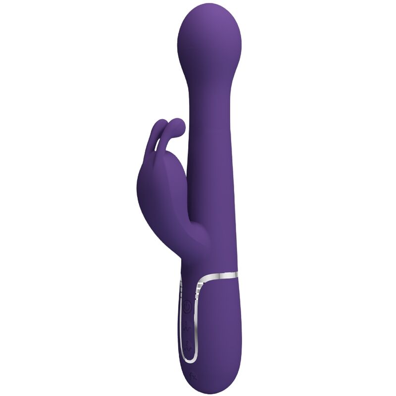 PRETTY LOVE - DEJON VIBRADOR KONIJN 3 IN 1 MULTIFUNCTIONELE MORADO