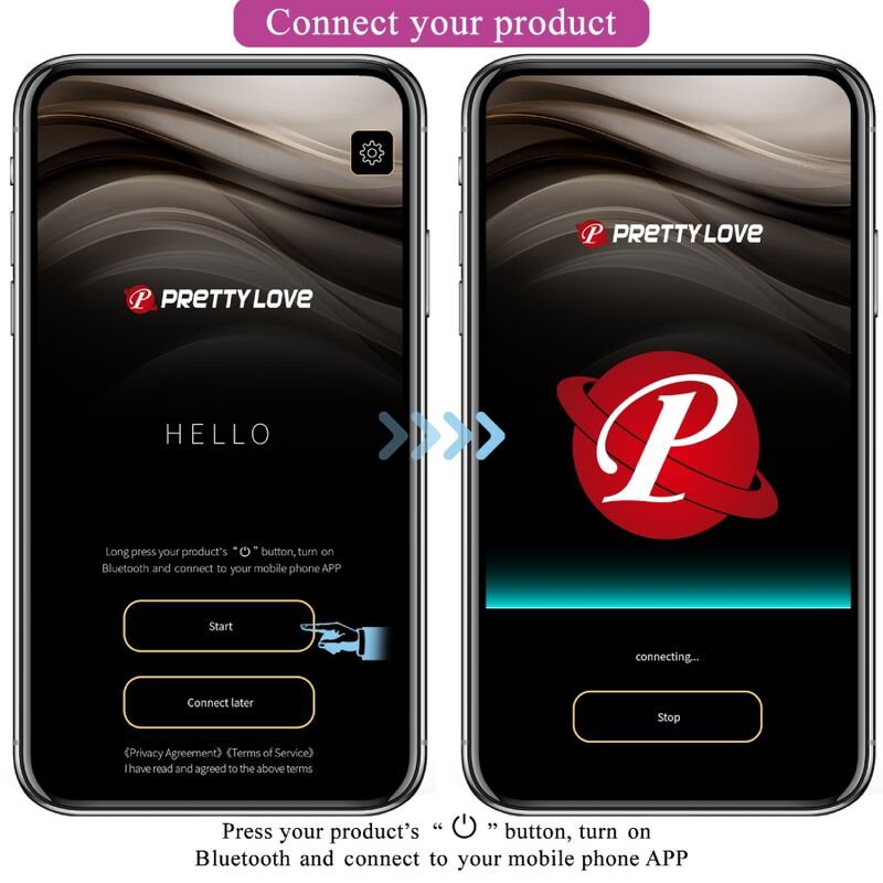 PRETTY LOVE - HECTOR VIBRADOR ELECTROSHOCK FREE APP VIOLETA