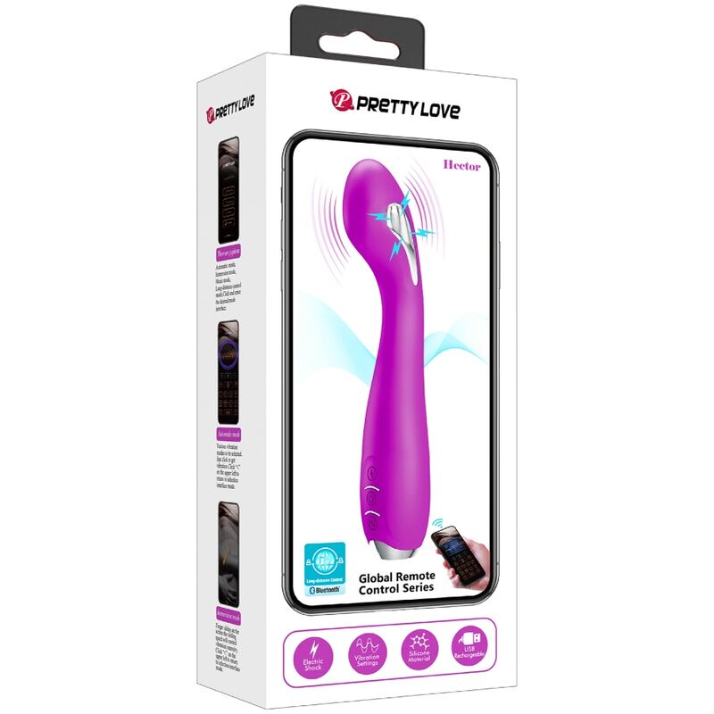 PRETTY LOVE - HECTOR VIBRADOR ELECTROSHOCK FREE APP VIOLETA