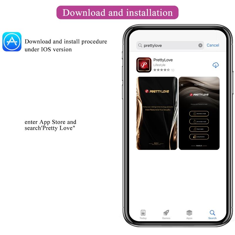 PRETTY LOVE - HECTOR VIBRADOR ELECTROSHOCK FREE APP VIOLETA